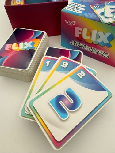 פליקס FLIX - משחק קלפים מהיר של רצפים ותגובות