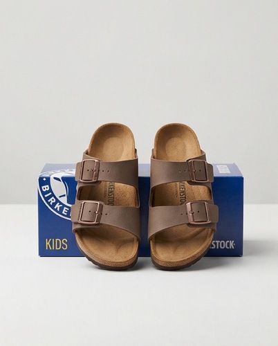כפכף BIRKENSTOCK מידות 26-34 לילדים בגוון מוקה