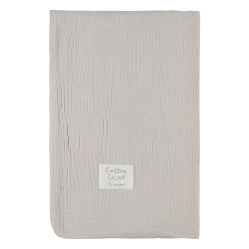 ציפה לשמיכת פוך 150*100 סמ טטרה - Cotton Cloud בצבע אבן 
