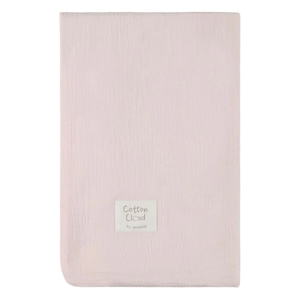 ציפה לשמיכת פוך 150*100 סמ טטרה - Cotton Cloud בצבע ורוד בהיר