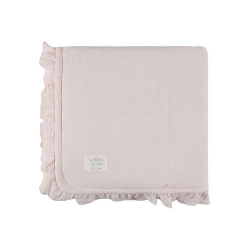 שמיכת טטרה עם מילוי Cotton Cloud בצבע ורוד בהיר