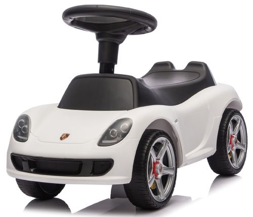 בימבה פורשה לילדים Porsche Carrera GT עם אורות וצלילים - לבן I am Toys