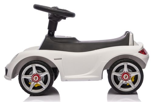 בימבה פורשה לילדים Porsche Carrera GT עם אורות וצלילים - לבן I am Toys