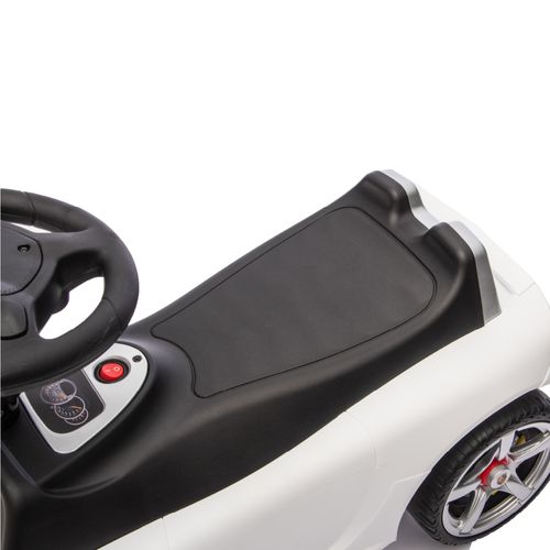 בימבה פורשה לילדים Porsche Carrera GT עם אורות וצלילים - לבן I am Toys