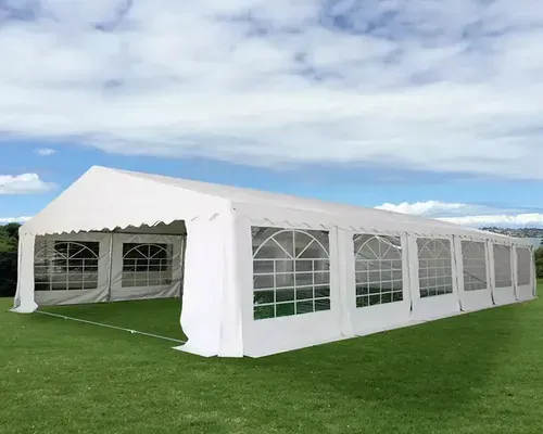 אוהל 6X12 לאירועים פרמיום מחוזק PVC PLAYA