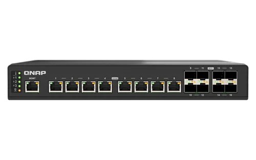 מתג מנוהל QNAP 16-Port 10GbE QSW-IM3216-8S8T