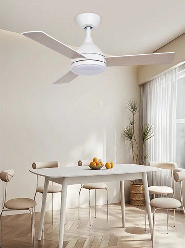  מאוורר תקרה CAPRI 42 - לבן  ניסקו NISKO כולל תאורה + שלט 