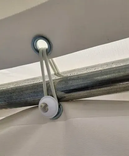 אוהל 4X8 לאירועים פרמיום מחוזק PVC PLAYA