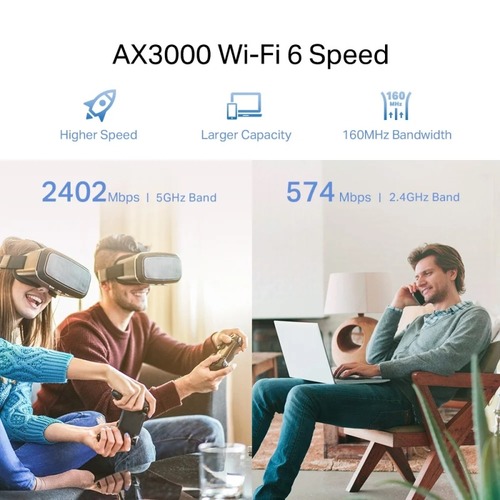 מגדיל טווח Wi-Fi TP-Link RE705X AX3000