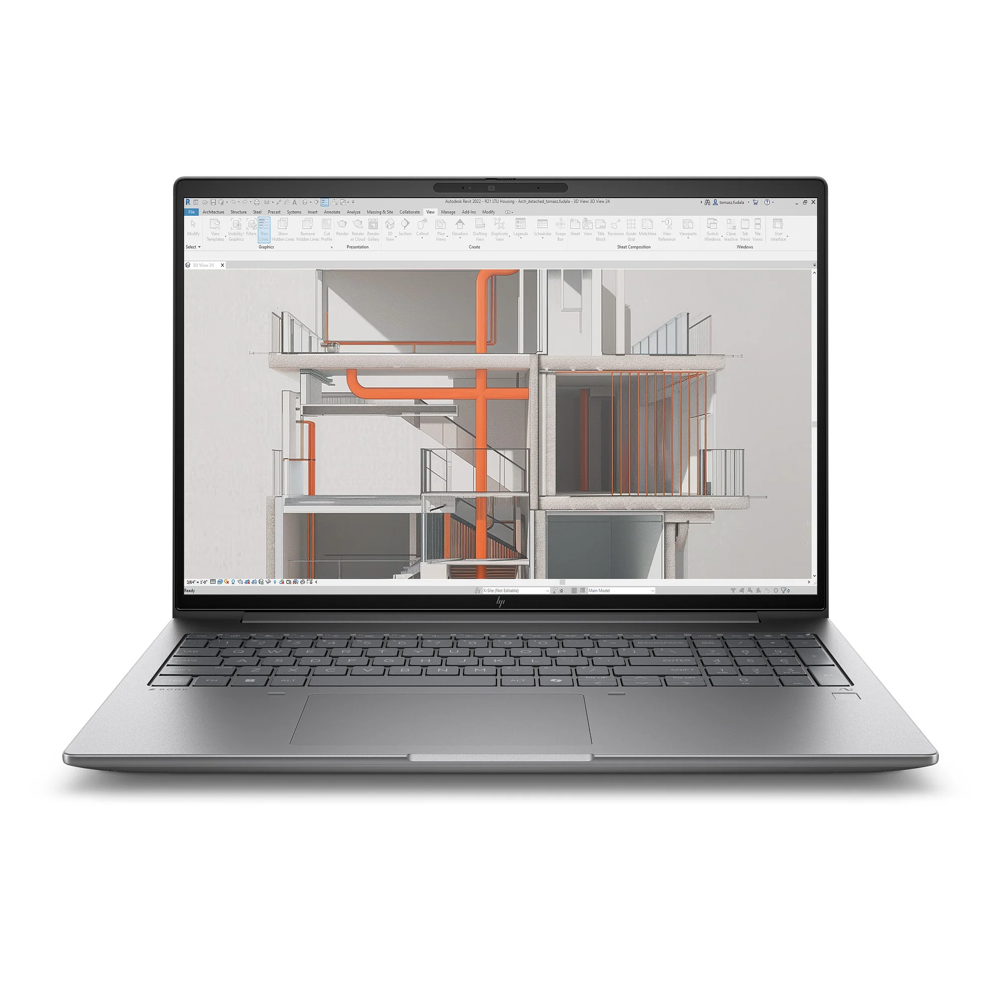 מחשב נייד HP ZBook X G1i 16 U7-255H |1TB|24GB|A1000|W11p|5YR