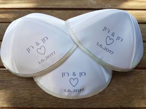 כיפות לחתונה עם הדפסה בזול דגם חן
