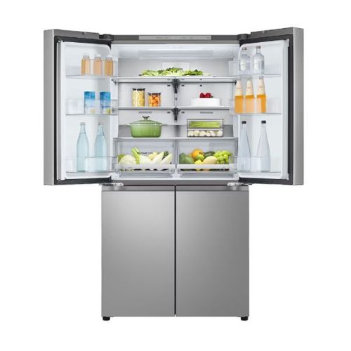מקרר 4 דלתות 665 ליטר LG GR-728S נירוסטה מוברשת אל ג'י