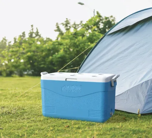 צידנית פרמיום 60 ליטר עם מחזיקי כוסות KeepCold