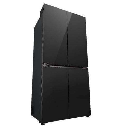 מקרר 4 דלתות 503 ליטר LG GR-4D635BG זכוכית שחורה אל ג