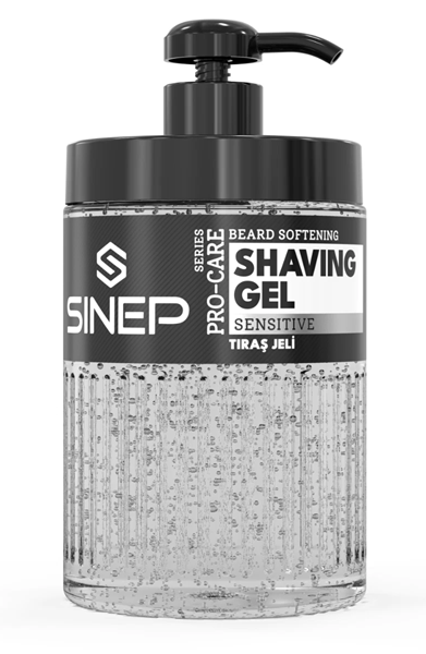 SINEP Shaving Gel Sensitive – ג׳ל גילוח לעור רגיש 1000 מ״ל