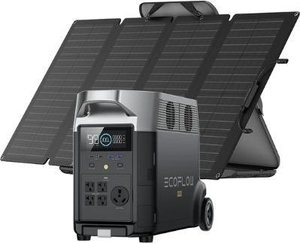 ערכת תחנת כוח ניידת Delta 3600 Pro + פאנל סולארי מתקפל 400W – EcoFlow