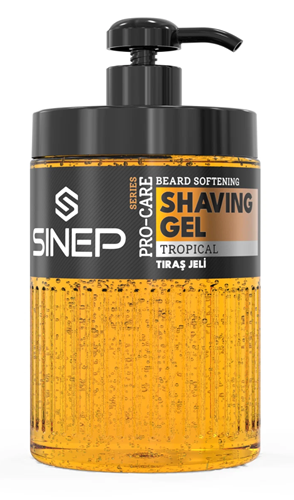 SINEP Shaving Gel Tropical – ג׳ל גילוח מקצועי 1000 מ״ל