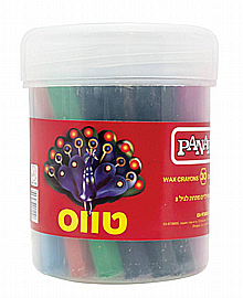 צבעי טווס עבים 30 יח