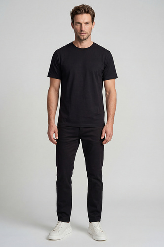 חולצת T-SHIRT שחור