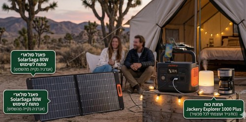 Jackery Explorer 1000 Plus: המדריך המלא לחופש אנרגטי בכל מקום ובכל זמן