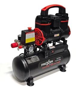 קומפרסור אוויר ללא שמן 8 ליטר הספק מנוע 900W מק"ט 2-900F8 PROXEN