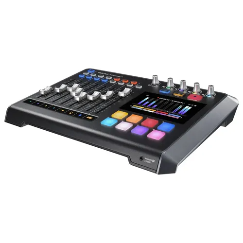מקליט אודיו 4 ערוצים לפודקאסט Tascam Mixcast 4