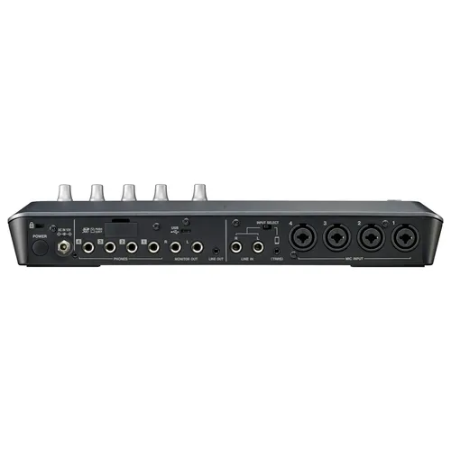מקליט אודיו 4 ערוצים לפודקאסט Tascam Mixcast 4