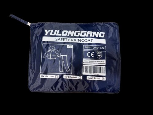 חליפת גשם סערה כחול - מידה XL