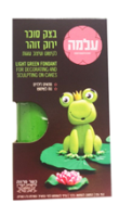 בצק סוכר 150 גר' עלמה - ירוק