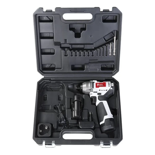 מברגת אימפקט 12V בראשלס + 2 סוללות במיזודה KR-7412-Li-PRO