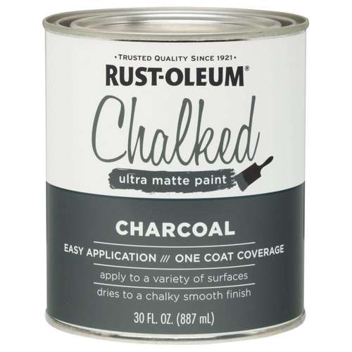 צבע גיר שאבי שיק Charcoal