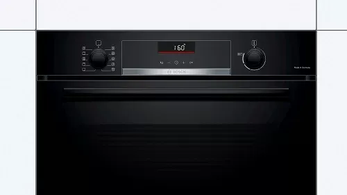 תנור בילד אין 71 ליטר בוש Bosch HBG536EB4 גימור שחור