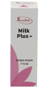 טיפות מילק פלוס לתמיכה בהנקה Milk Plus+ | מכיל 50 מ"ל | סנסיטבע - Sensiteva