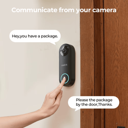 פעמון דלת חכם Reolink Video Doorbell Wi-Fi 2K