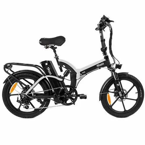 אופניים חשמליים 20/3 PRIME מבית Rider צבע לבן