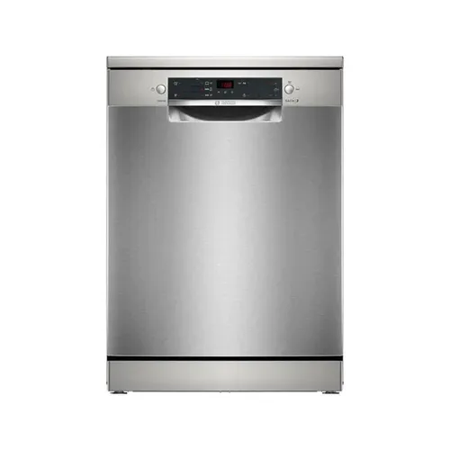 מדיח כלים Bosch Serie 2 בגימור נירוסטה (Inox) יוקרתי בעיצוב עומד.