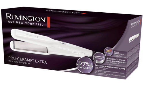 מחליק שיער קרמי רחב Remington Pro Ceramic Extra S5527ברפאלי - refali.co.il