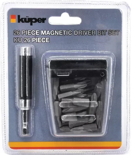 סט ביטים מגנטי 26 חלקים מקצועי KU-26 PCS