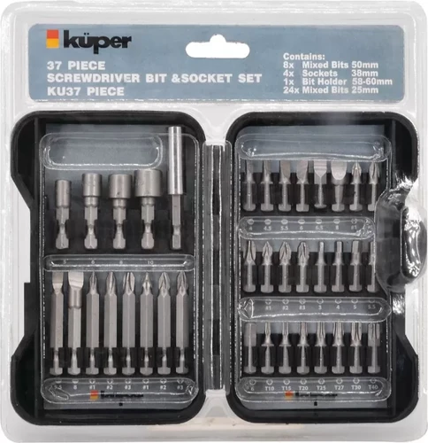 סט ביטים 37 חלקים KU-37 PCS