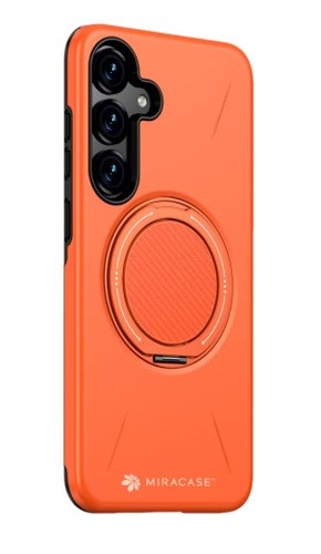 כיסוי פלסטיק כתום עבור Miracase Miramag Samsung S25