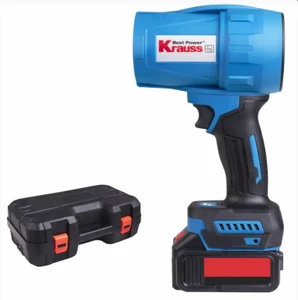 מפוח עוצמתי ברשלס נטען 21V במזוודה + סוללה 3AH דגם MAK-7666-PRO