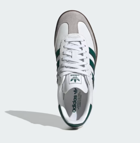 אדידס- נעלי סמבה לנשים בצבע לבן ירוק | 35-40 |  ADIDAS Samba OG Shoes -GREEN JQ2843
