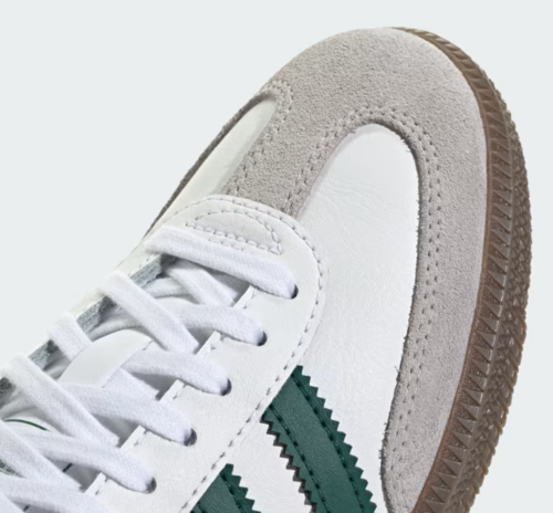 אדידס- נעלי סמבה לנשים בצבע לבן ירוק | 35-40 |  ADIDAS Samba OG Shoes -GREEN JQ2843