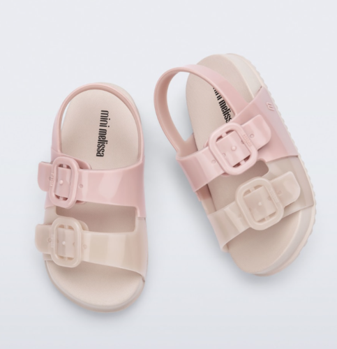 סנדלי מיני מליסי קוזי לילדים בצבע ורוד | 19-27 | MELISSA MINI COZY SANDAL PINK 35686   