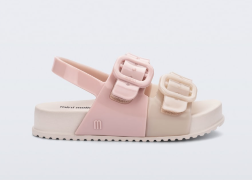 סנדלי מיני מליסי קוזי לילדים בצבע ורוד | 19-27 | MELISSA MINI COZY SANDAL PINK 35686   