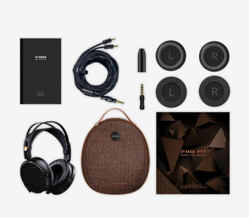 FiiO FT7 אוזניות הדגל הפלנריות החדשות עם דיאפרגמה מזהב