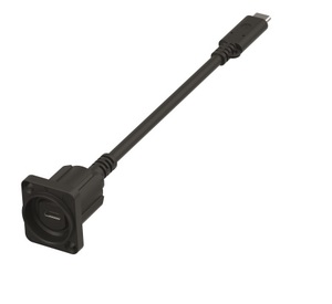 NAUSBC-5G-FL20 מחבר לפאנל נקבה USB-C NEUTRIK