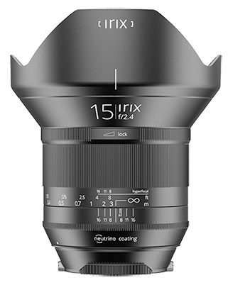 עדשת Irix lens 15mm f/2.4 blackstone for canon 