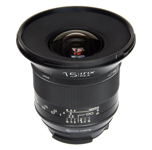 עדשת Irix lens 15mm f/2.4 blackstone for canon 