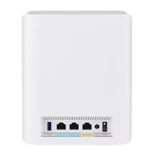 ראוטר ASUS ZenWiFi BT10 Tri-band WiFi 7 - צבע לבן, 2 יחידות באריזה